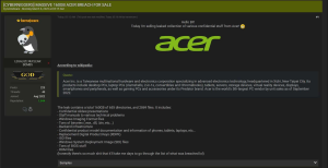 Acer Data Breach: Investigating Cyber Attack on Customers